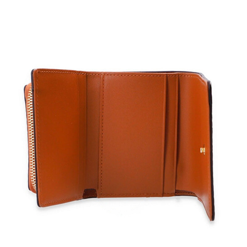 Bolsa Wallet Ladies Trifold in Cognac Visetos Original