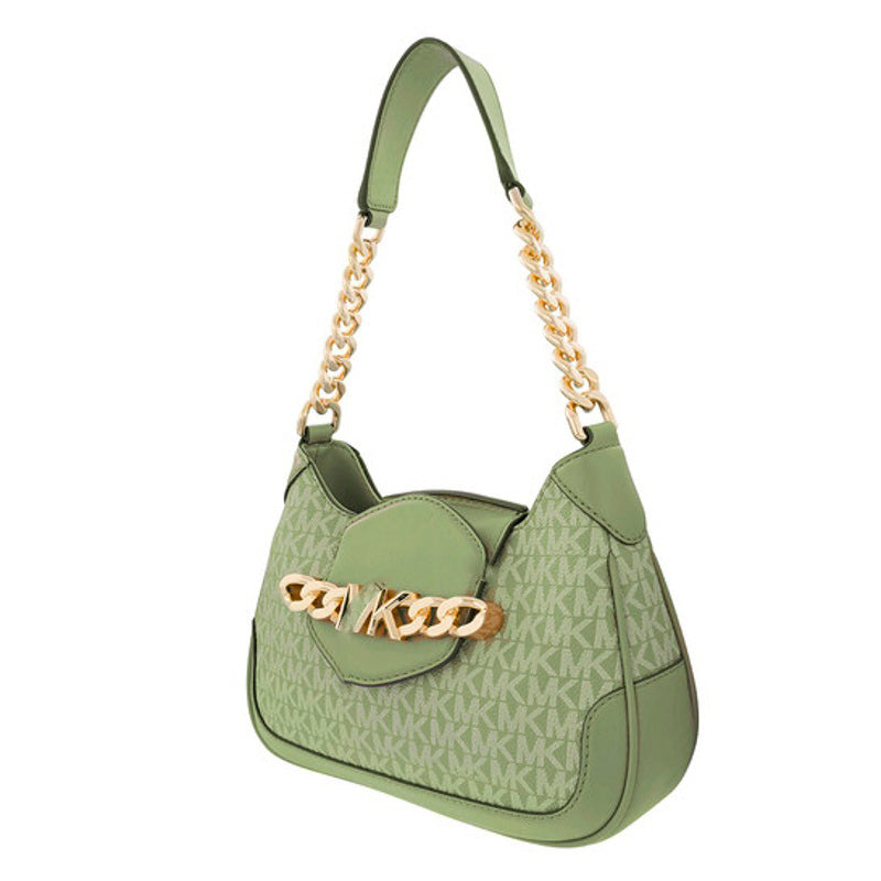 Bolsa Shoulder Signature Logoprint Small Hally Light Sage