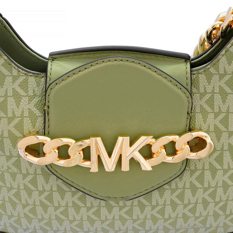 Bolsa Shoulder Signature Logoprint Small Hally Light Sage