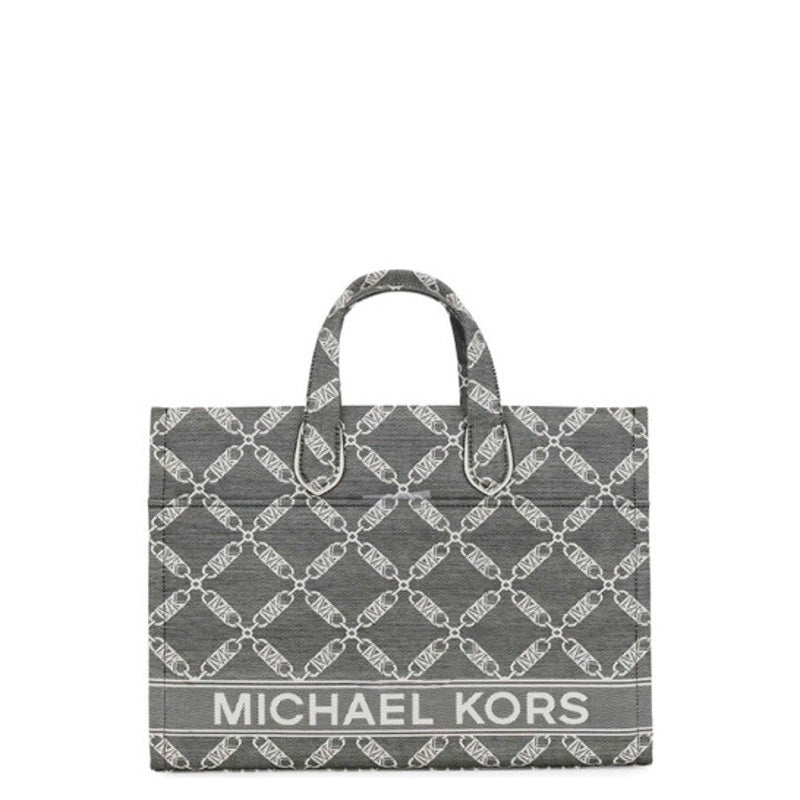 Bolsa Shopper Large Gigi Logo Jacquard - Mercado de Luxo - O Maior E-Commerce de Bens, Produtos e Serviços de Luxo do Brasil.