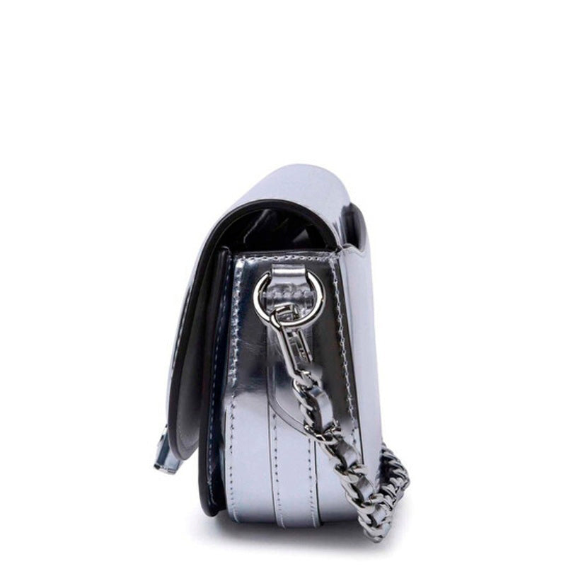Bolsa Shoulder Small Mila Metallic