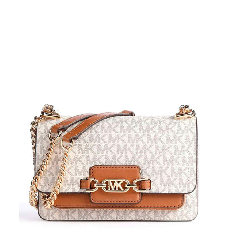 Bolsa Crossbody Ladies Heather Extrasmall Logo Ivory Acorn - Mercado de Luxo - O Maior E-Commerce de Bens, Produtos e Serviços de Luxo do Brasil.