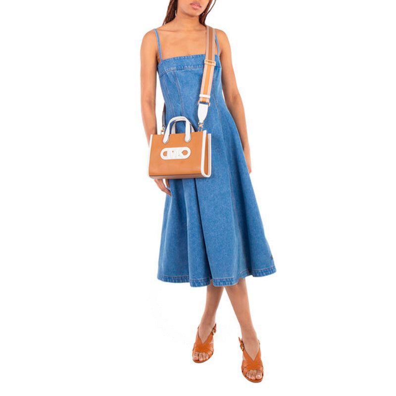 Bolsa Messenger Gigi Small Embossed