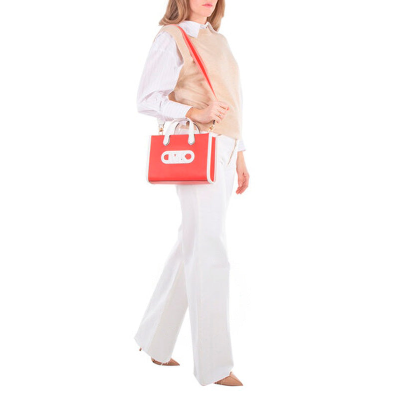 Bolsa Messenger Gigi Small Embossed
