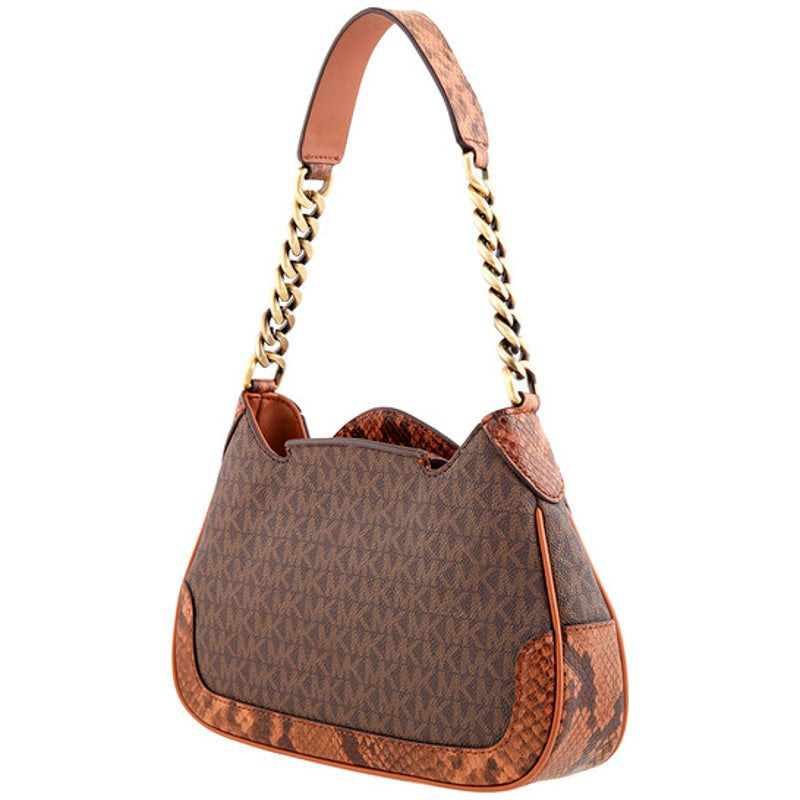 Bolsa Shoulder Small Hally Signature Logo Print