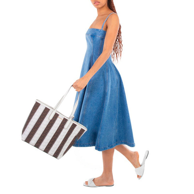 Bolsa Shopper Eliza Large Striped
