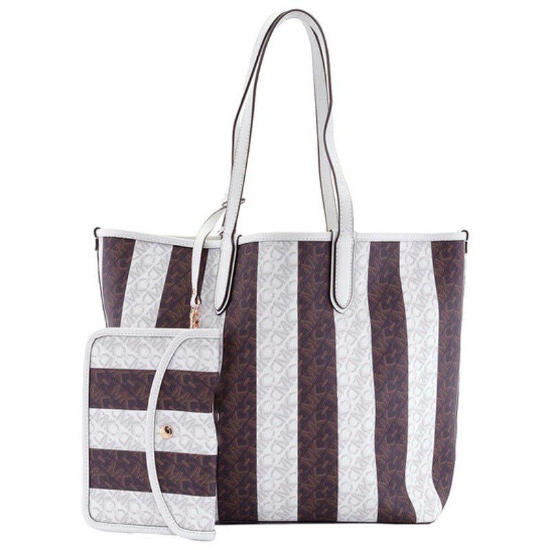 Bolsa Shopper Eliza Large Striped