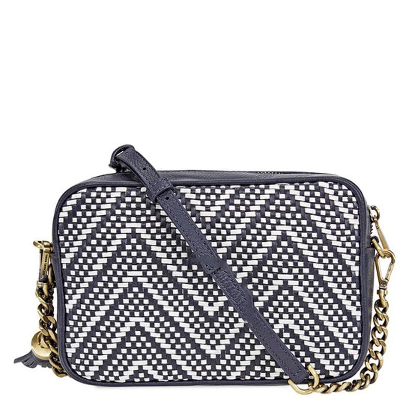 Bolsa Crossbody Ginny Medium Woven ADMIRAL OPWT - Mercado de Luxo - O Maior E-Commerce de Bens, Produtos e Serviços de Luxo do Brasil.