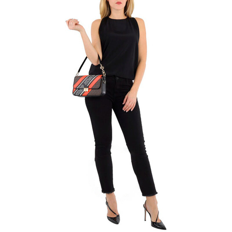 Bolsa Shoulder Small Bradshaw Signature Logo Stripe Convertible