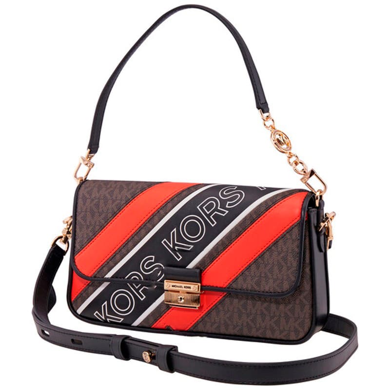 Bolsa Shoulder Small Bradshaw Signature Logo Stripe Convertible
