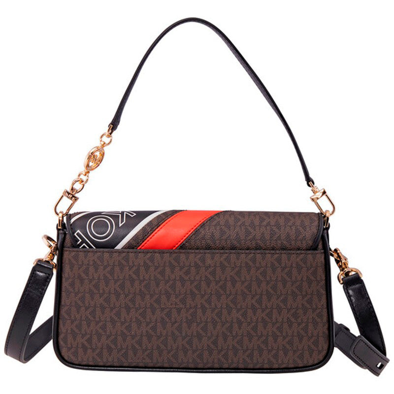Bolsa Shoulder Small Bradshaw Signature Logo Stripe Convertible
