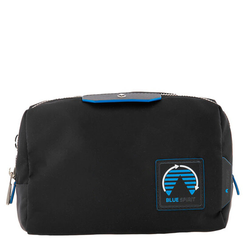 Bolsa Necessaire Black Blue Spirit Medium Nylon Trim Case Luxury - Mercado de Luxo - O Maior E-Commerce de Bens, Produtos e Serviços de Luxo do Brasil.