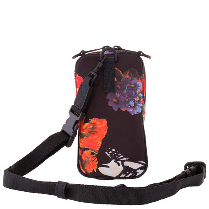 Bolsa Pocket Allover Flowers Printed Phone