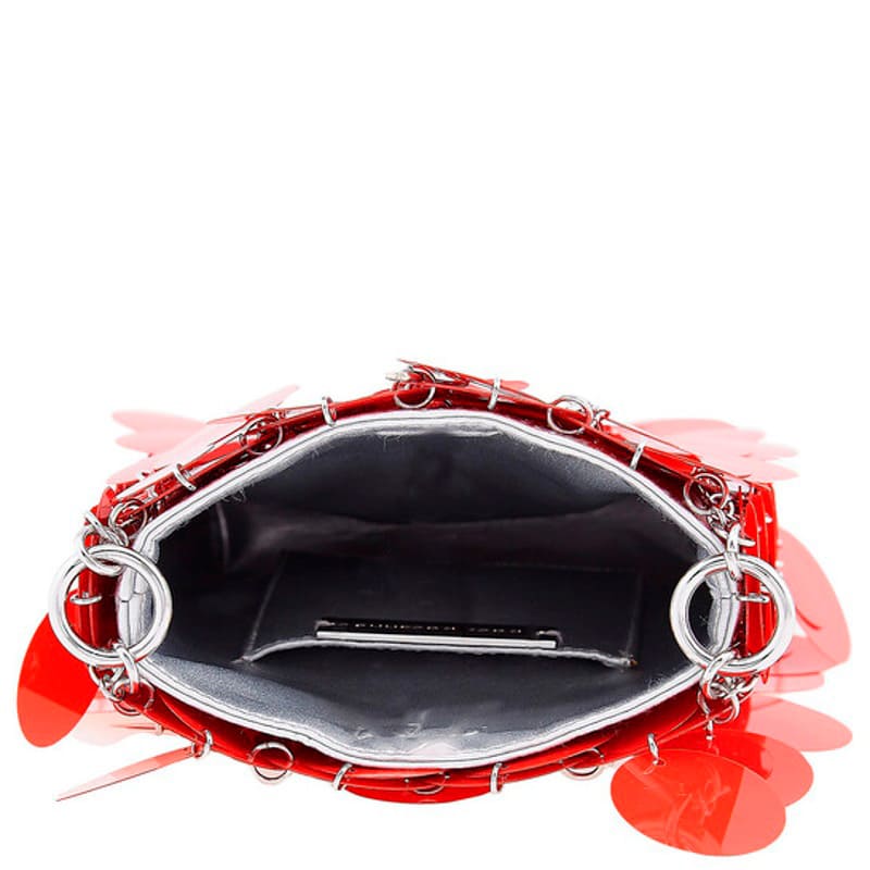 Bolsa Shoulder Red Mini Sparkle Discs