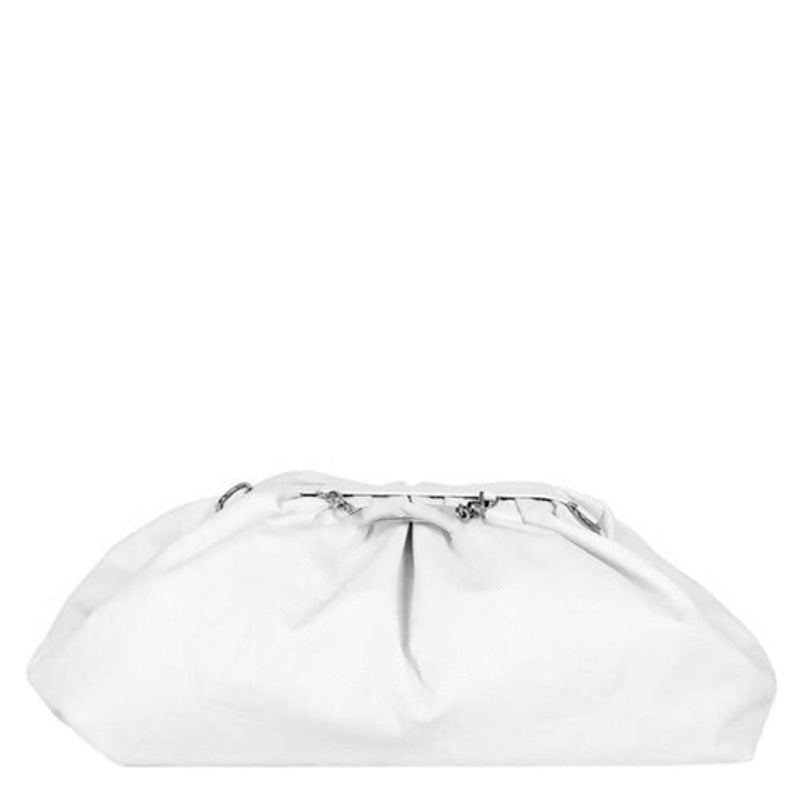 Bolsa Necessaire Embossed Monogram Pillow In White - Mercado de Luxo - O Maior E-Commerce de Bens, Produtos e Serviços de Luxo do Brasil.