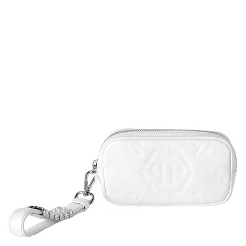 Bolsa Necessaire Embossed Monogram Mini Wristlet - Mercado de Luxo - O Maior E-Commerce de Bens, Produtos e Serviços de Luxo do Brasil.