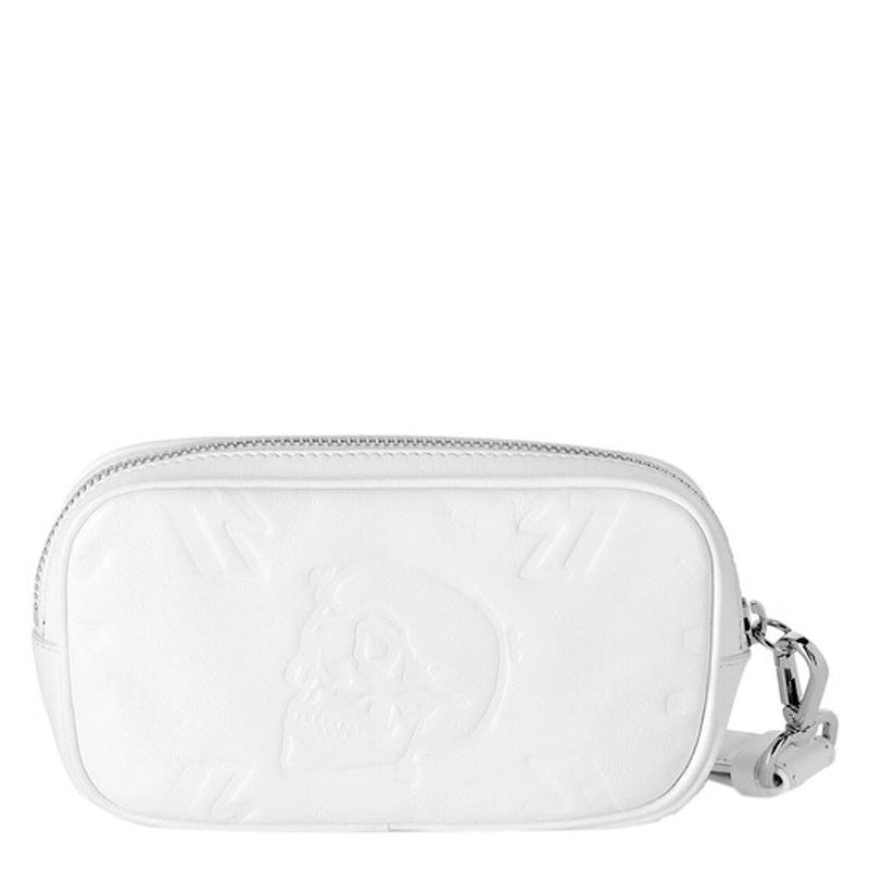 Bolsa Necessaire Embossed Monogram Mini Wristlet