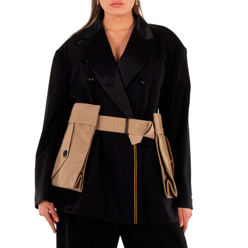 Bolsa Pocket Ladies Beige Cotton Gabardine Belt - Mercado de Luxo - O Maior E-Commerce de Bens, Produtos e Serviços de Luxo do Brasil.