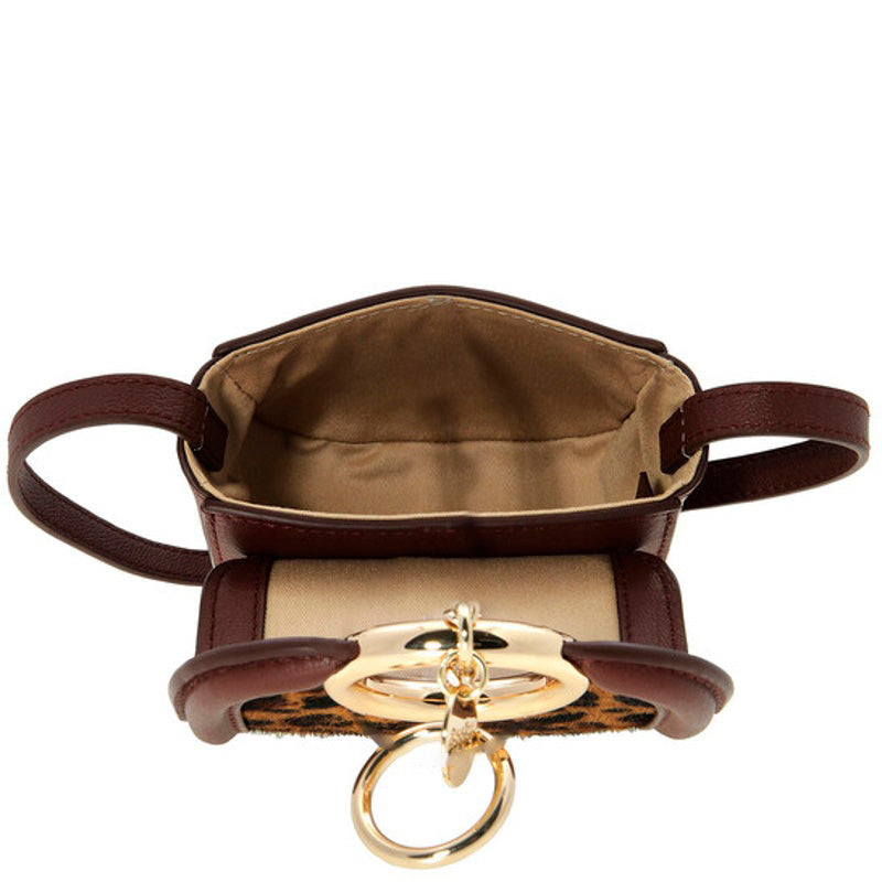Bolsa Crossbody Leopard Print Mara Micro