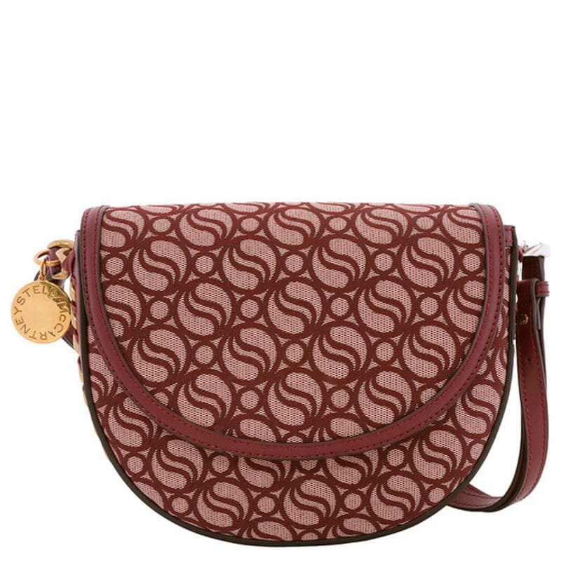 Bolsa Shoulder Ladies Burgundy Frayme Medium SWave Flap - Mercado de Luxo - O Maior E-Commerce de Bens, Produtos e Serviços de Luxo do Brasil.