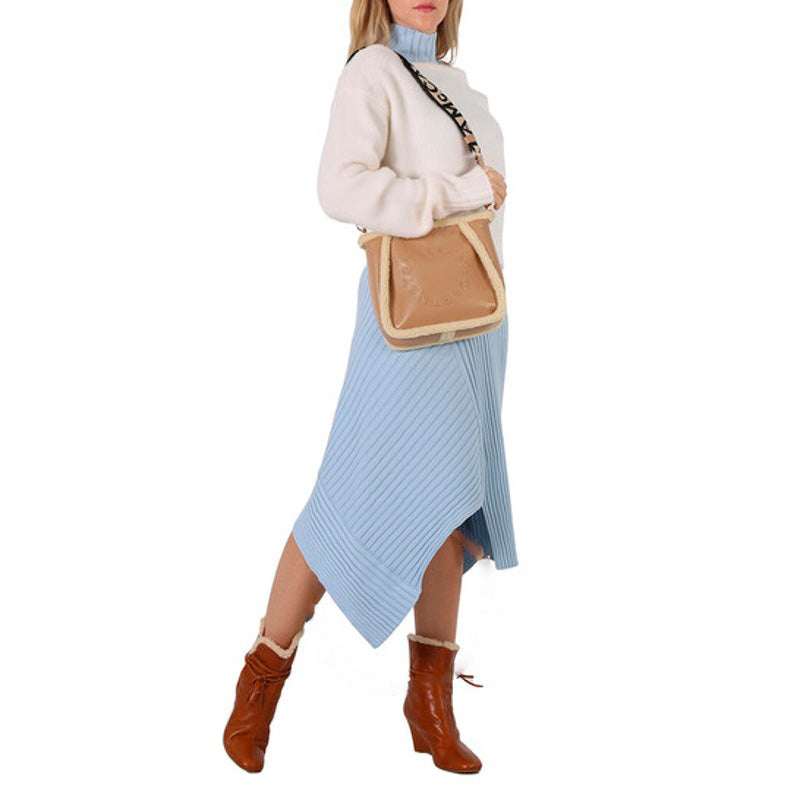 Bolsa Crossbody Ladies Sand Logo Perforated