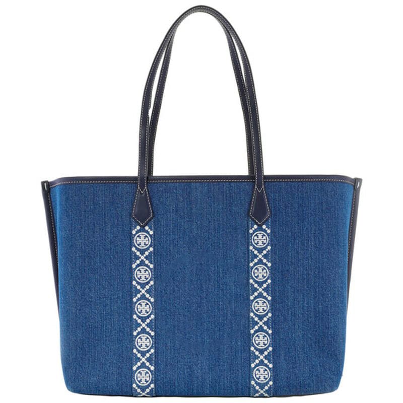 Bolsa Shopper Triple Compartment Denim Perry