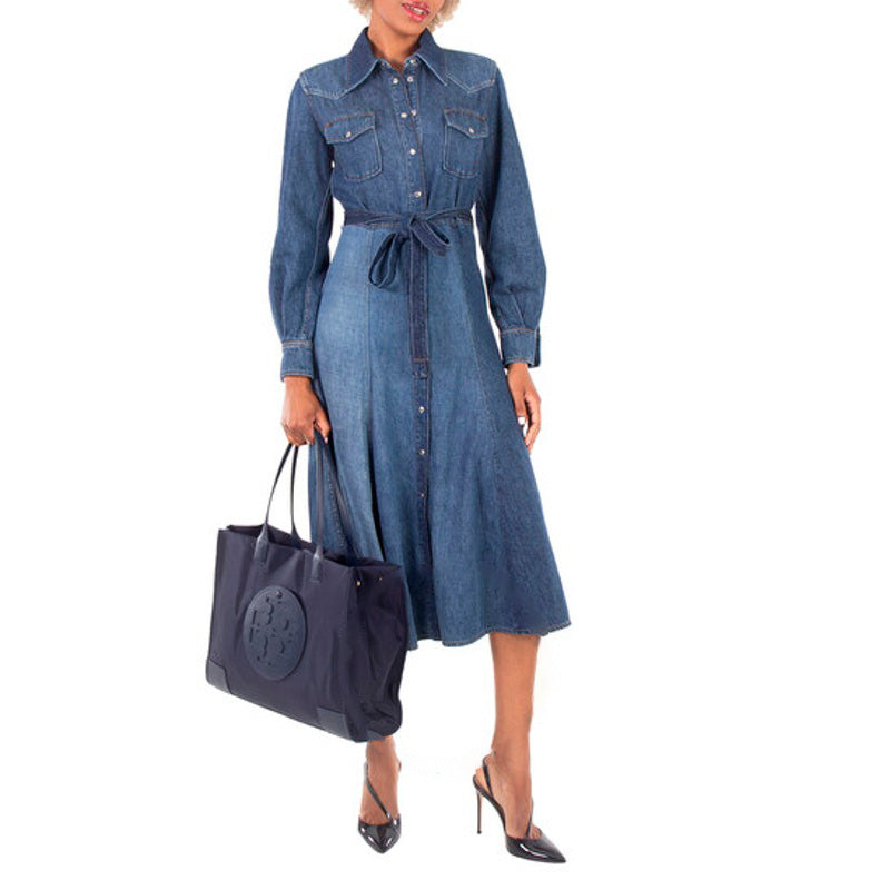 Bolsa Shopper Ladies Tory Navy Ella