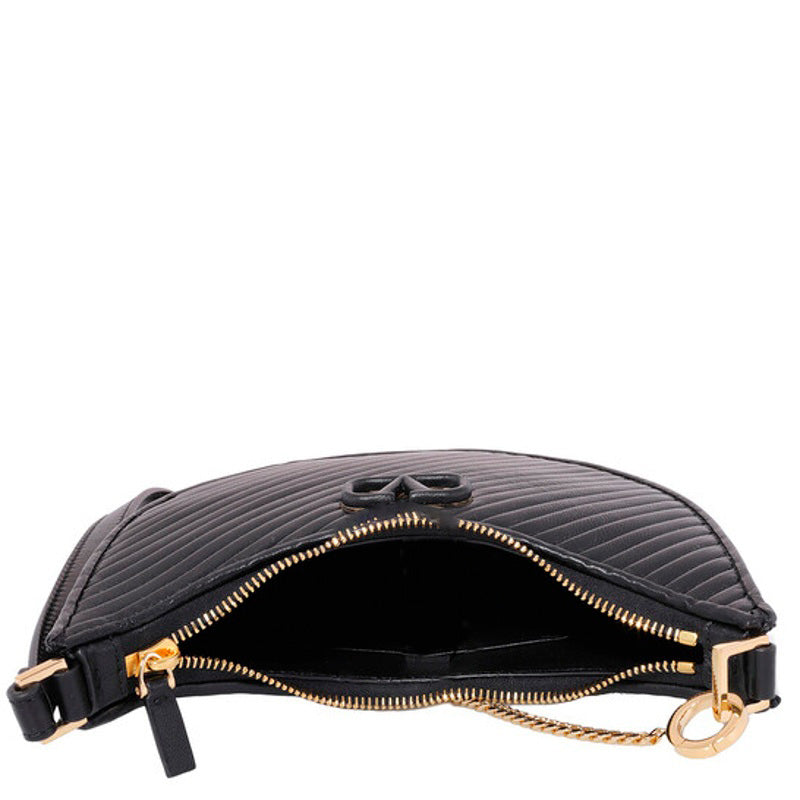Bolsa Shoulder Nero Signature Logo
