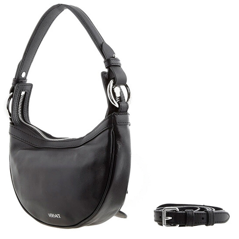 Bolsa Handle Repeat Mini Black Hobo