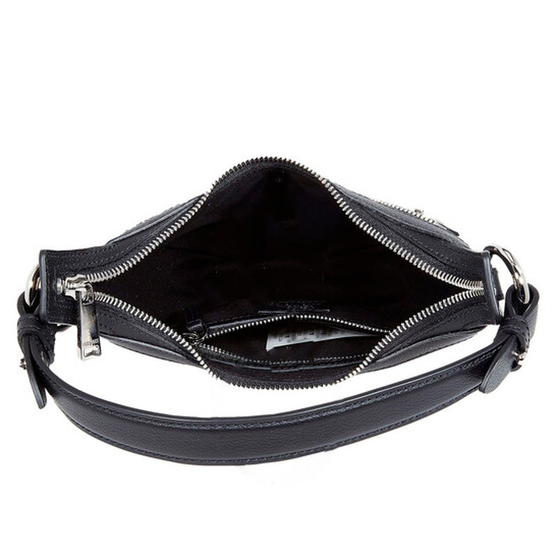 Bolsa Handle Repeat Mini Black Hobo