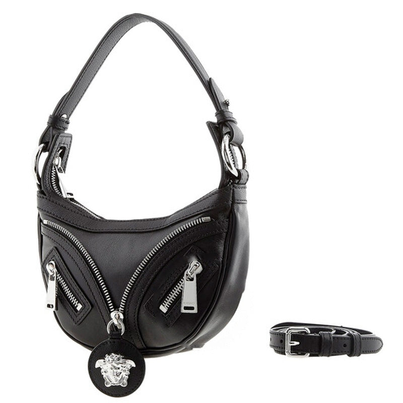 Bolsa Handle Repeat Mini Black Hobo