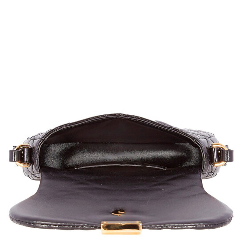 Bolsa Shoulder Black Greca Goddess Mini