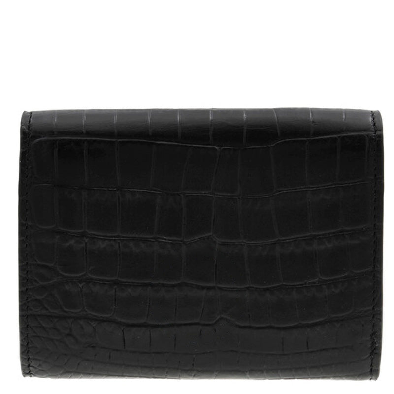 Bolsa Wallet Croc Effect Medusa &apos95 Trifold