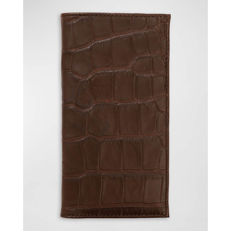 Bolsa Wallet Matte Alligator Bifold Coat