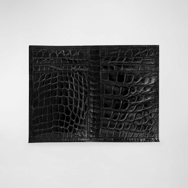 Bolsa Wallet Glazed Alligator Bifold - Mercado de Luxo - O Maior E-Commerce de Bens, Produtos e Serviços de Luxo do Brasil.