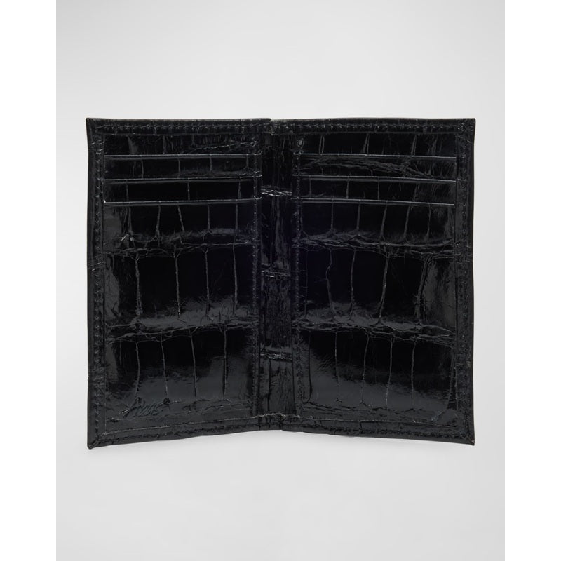 Bolsa Wallet Glazed Alligator Bifold