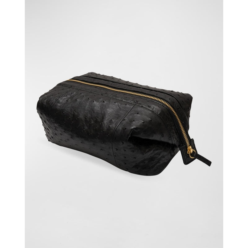 Bolsa Necessaire Ostrich Zip Toiletry Kit