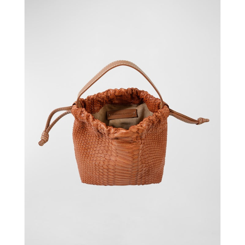 Bolsa Clutch La Rossy Mini Python Minaudiere