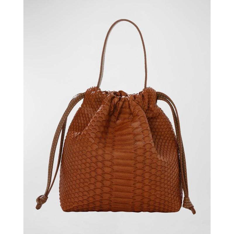 Bolsa Clutch La Rossy Mini Python Minaudiere