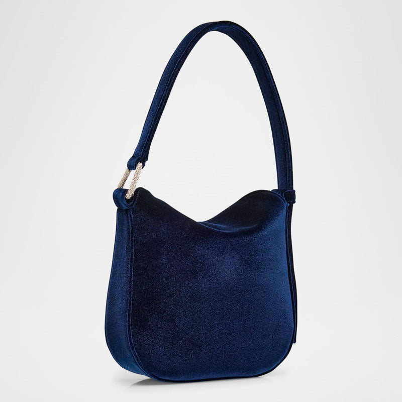 Bolsa Shoulder Anna Mini Velvet - Mercado de Luxo - O Maior E-Commerce de Bens, Produtos e Serviços de Luxo do Brasil.