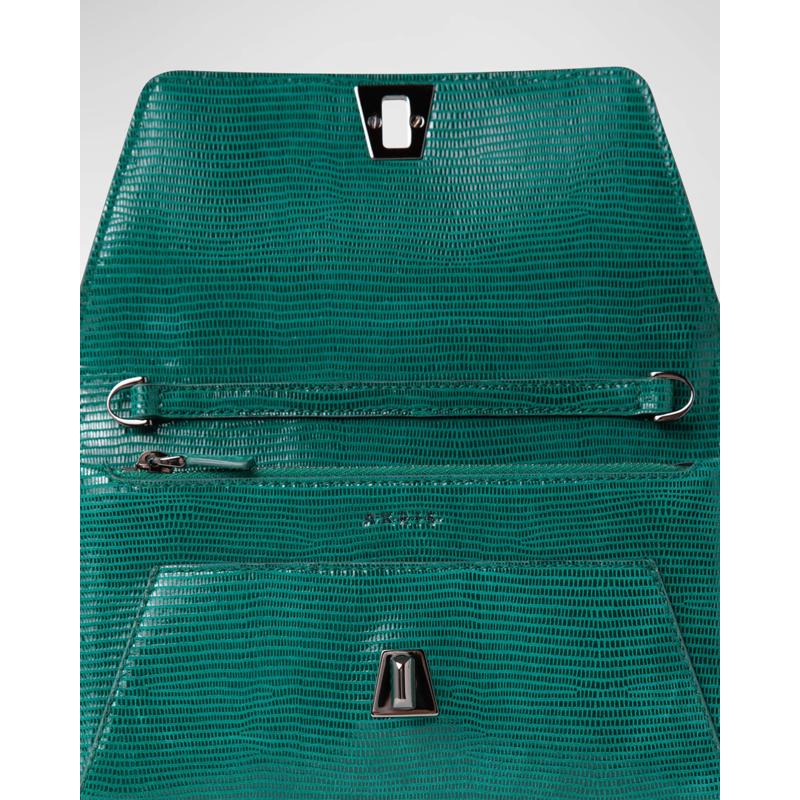 Bolsa Crossbody Anouk Lizard-Print w/ Chain