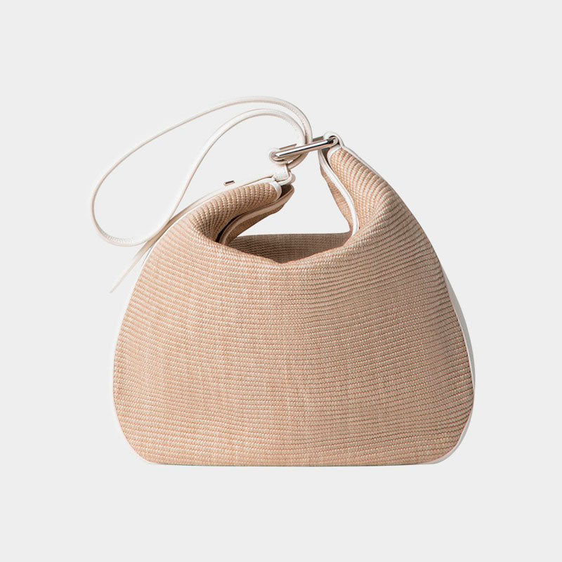 Bolsa Shoulder Anna Medium Raffia - Mercado de Luxo - O Maior E-Commerce de Bens, Produtos e Serviços de Luxo do Brasil.