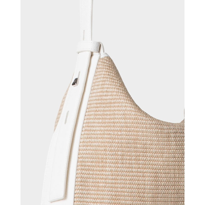 Bolsa Shoulder Anna Medium Raffia