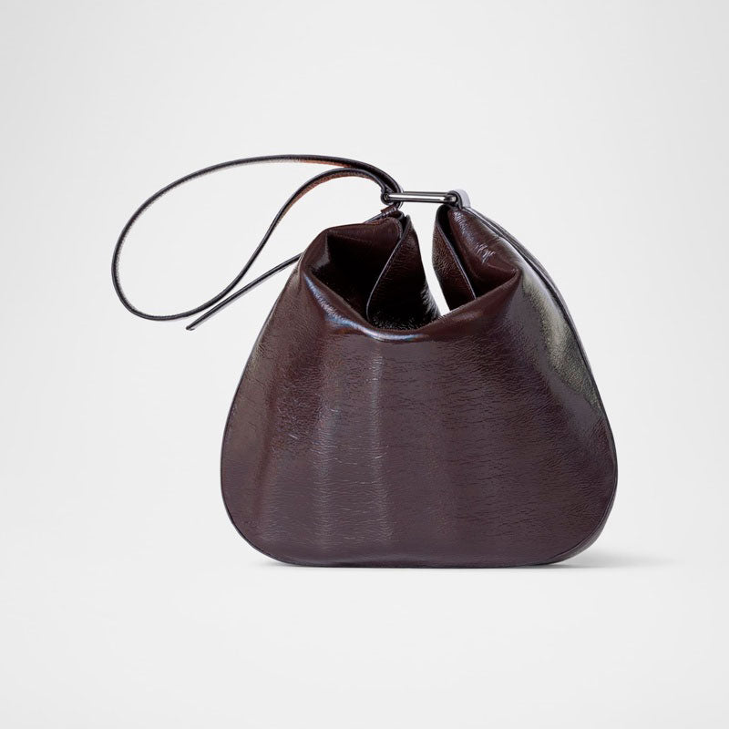 Bolsa Shoulder Anna Medium Lacquered - Mercado de Luxo - O Maior E-Commerce de Bens, Produtos e Serviços de Luxo do Brasil.