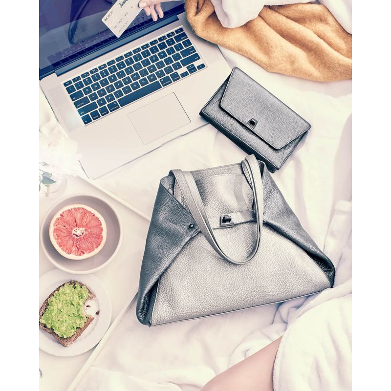 Bolsa Clutch Anouk Cervo w/Chain
