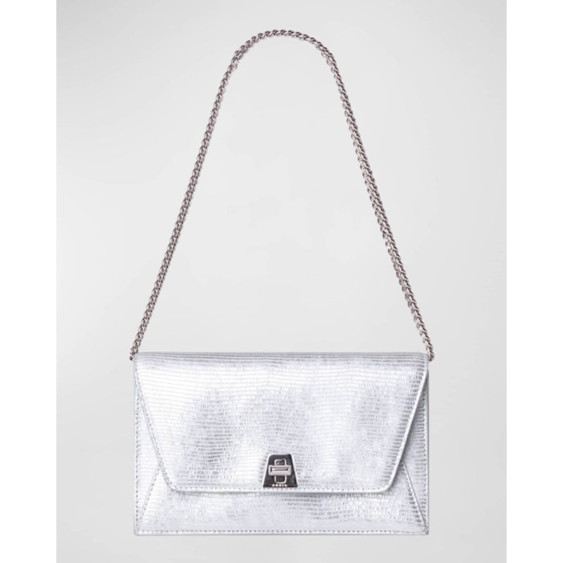 Bolsa Crossbody Anouk Lizard-Print w/ Chain