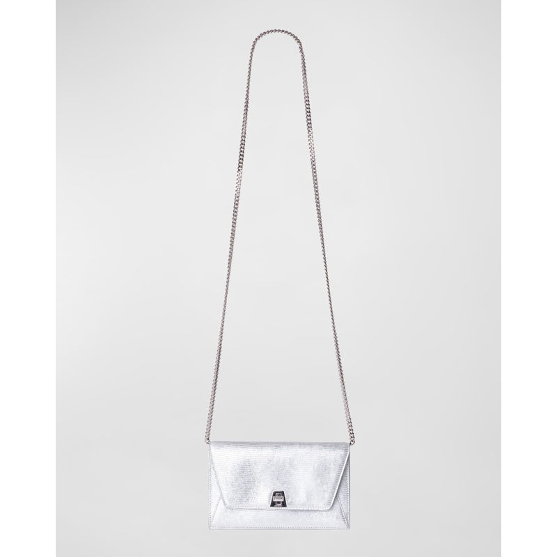 Bolsa Crossbody Anouk Lizard-Print w/ Chain