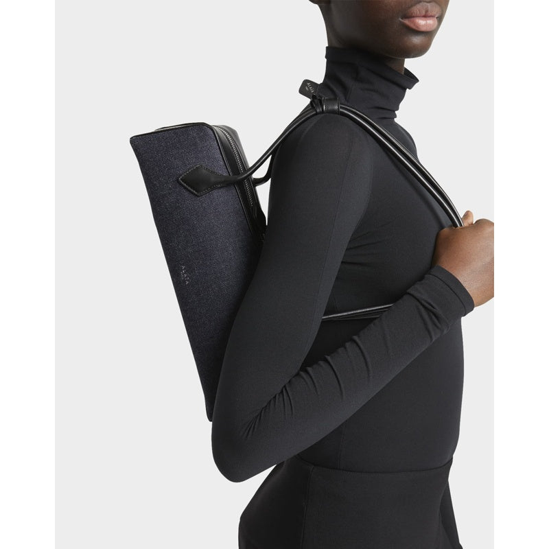 Bolsa Shoulder Le Teckel Medium in Denim