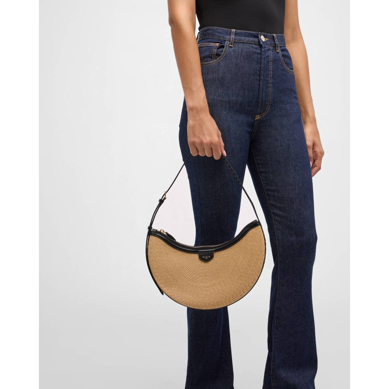 Bolsa Shoulder One Piece Demi in Paper Straw