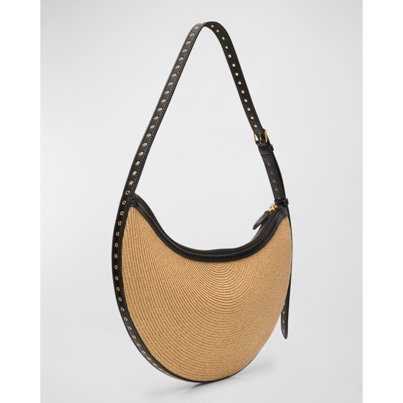 Bolsa Shoulder One Piece Demi in Paper Straw